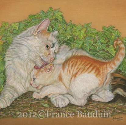No Escape
Daler-Rowney Pastel paper
12" x 16"
Spooky and Alfie (12th litter) No Escape
Daler-Rowney Pastel paper
12" x 16"
Spooky and Alfie (12th litter)